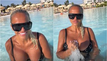 Anda Adam, acuzată că și-a „subțiat” silueta din filtre! Imaginile incendiare de la piscină i-au împărțit pe fani: „Ce aplicație folosești?”