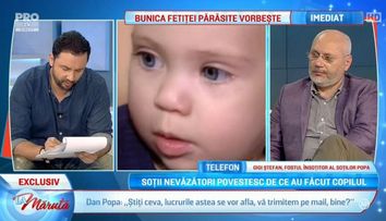 Familia de nevazatori care si-a abandonat fetita, reactie soc. Mesajul trimis de cei doi emisiunii La Maruta