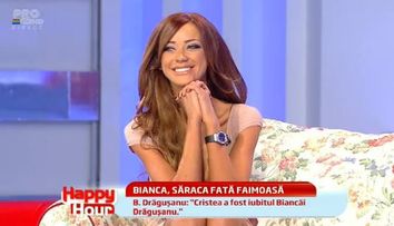 CINE o intretine pe Bianca Dragusanu. Dezvaluiri inedite la Happy Hour:<span style=