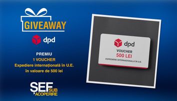 GIVEAWAY SĂPTĂMÂNAL | Răspunde la întrebarea de concurs și câștigă o expediere internațională în UE!
