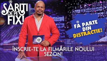 Săriți de pe fix! te invită la spectacol! Fii martor, din primul rând, la filmările celui mai trăsnit show de divertisment din România! Cum te poți înscrie