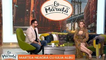 Marțea Neagră cu Iulia Albu! Ce spune stilista despre vedetele care se pozează în lanul de rapiță