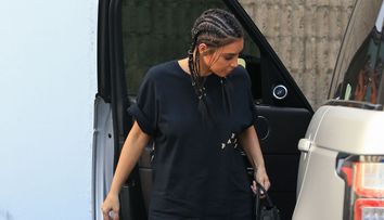 Impletitura deosebita cu care a aparut Kim Kardashian in public. Look perfect, de la coafura pana la vestimentatie