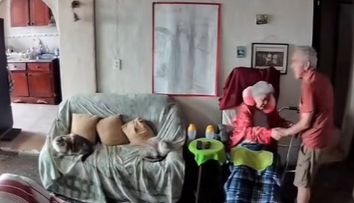 Ce au făcut doi bătrânei în timpul cutremurului de 7,5 din Venezuela. Imaginile emoționante au făcut înconjurul lumii