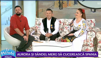 VIDEO Aurora și Săndel merg să cucerească Spania
