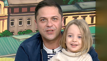 Augustin Viziru, în premieră cu fiica la TV