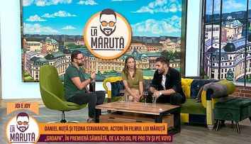 Daniel Nuță și Teona Stavarachi, actori în 
