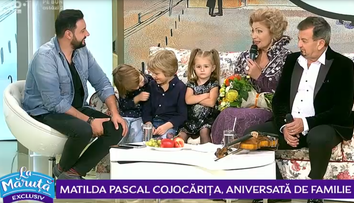 VIDEO Matilda Pascal Cojocărița, aniversată de familie
