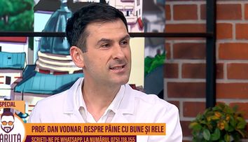 Profesorul Dan Vodnar, despre păine, cu bune și cu rele