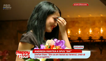 Stefan Stan a cerut-o in casatorie pe Andreea Mantea: Vezi intregul moment VIDEO