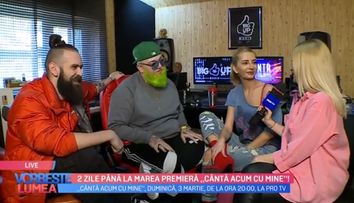 VIDEO Boier Bibescu, Dj Harra și Silviu Pașca, despre show-ul Cântă acum cu mine