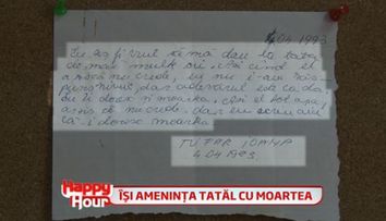 Ioana Tufaru ii dorea moartea tatalui sau! Citeste biletul pe care i l-a dat Ioana actorului Dan Tufaru