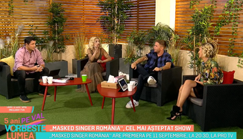 Viața din spatele reflectoarelor. Ana Morodan și Codin Maticiuc, informații noi despre Masked Singer România