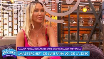 VIDEO Raluca Podea,despre participarea la Masterchef: 