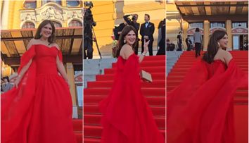Monica Bîrlădeanu, ca o adevărată divă de la Hollywood pe covorul roșu la TIFF! Rochia care a transformat-o în vedeta serii: 