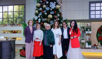 Marius Manole vă invită la ediția specială ”Întrebarea Mesei Rotunde”, cu Medeea Marinescu, Lia Bugnar, Amalia Enache, Maria Obretin și Rodica Mandache: „L-aș aduce pe Brad Pitt la masa de Crăciun”