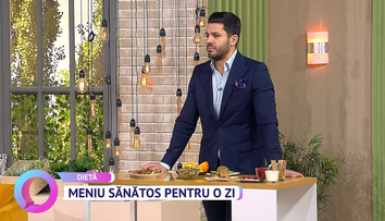 Mario Popescu ne alcătuiește un meniu care ne slăbește și ne detoxifică după ospățul de Sărbători