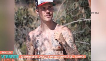 Justin Bieber, colecție impresionantă de tatuaje. Ce semnificație au desenele de pe piele pentru artist