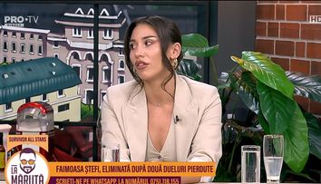 Ștefania Stănilă, de la Survivor All Stars, la Măruță! Ce dezvăluiri face : 