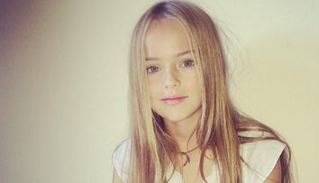 La 3 ani debuta ca model international, iar acum isi face debutul in cinematografie. Kristina Pimenova a crescut