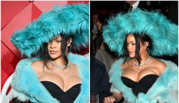 „E însărcinată iar? Sigur își ascunde burtica!” Fanii o suspectează pe Rihanna că ar fi iar însărcinată după apariția excentrică de la Fashion Awards