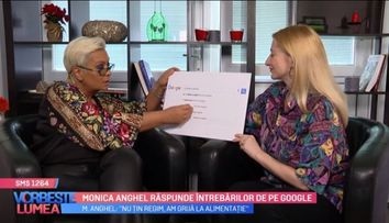 Monica Anghel răspunde întrebărilor de pe Google. Ce curiozități au avut internauții