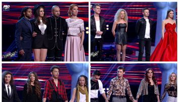 Surprize la Vocea Romaniei! Ei merg mai departe dupa al doilea show LIVE