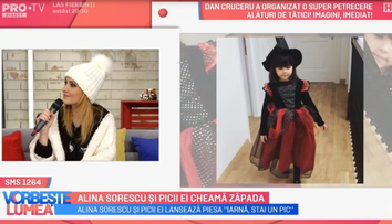 VIDEO Alina Sorescu și picii ei cheamă zăpada