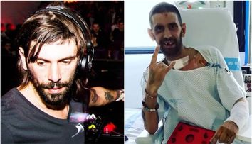DJ Pagal s-a refăcut miraculos după accidentul de motocicletă. Prima poză din spital