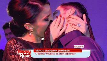 Liviu Varciu si Adelina Pestritu, din nou impreuna. Au plecat amandoi acasa si au plans de fericire cand s-au sarutat