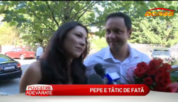 Catalin si Andra Maruta sunt nasii fetitei lui Pepe. Vezi ce au declarat in momentul in care au vizitat-o pe proaspata mamica la maternitate - VIDEO