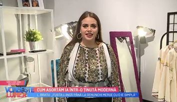 Cum asortăm ia într-o ținută modernă. Lorelei Bratu îți dă câteva sfaturi