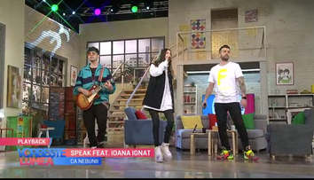 VIDEO Speak și Ioana Ignat iubesc, 