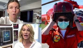 VIDEO Simona Halep și Nadia Comăneci, cooptate într-un videoclip al MAI, pe piesa lui Smiley