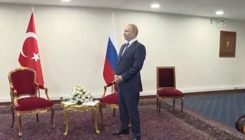 Video viral: Putin, lăsat să aștepte la întâlnirea cu Erdogan