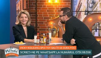 Victoria Raileanu a răspuns la cele mai picante întrebări, în emisiunea La Măruță