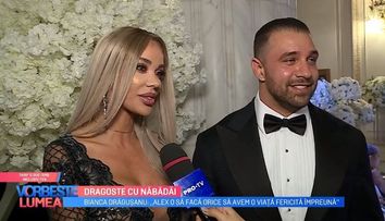 VIDEO Bianca Drăgușanu și Alex Bodi, dragoste cu năbădăi