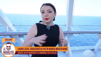 Imagini spectaculoase, La Măruță, de pe croaziera unde au fost în trecut și Nelon Mandela, Papa Benedict al XVI-lea, președintele Gorbaciov și fotbalistul Pele