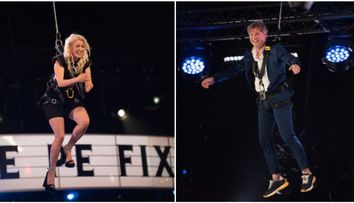 Anisia Gafton și Florin Răducioiu au dat startul primului episod din „Săriți de pe Fix”