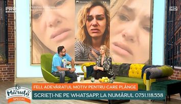 Feli a lămurit cum s-a ajuns la fotografiile în care plânge pe rețelele de socializare