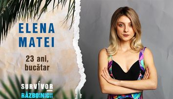 Cine este Elena Matei, concurentă în echipa Războinicilor la SURVIVOR România 2022