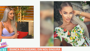Bianca Drăgușanu, din nou singură. Ce spune blondina despre despărțirea de Alex Bodi