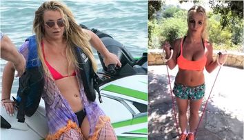 VIDEO Britney Spears trage tare să slăbească după ce presa i-a atras atenția că s-a îngrășat