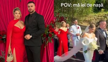 „Cu așa nașă, nu îți mai trebuie dușmani”. Daniela Iliescu a comis-o chiar la nunta la care a cununat. A stricat momentul miresei, iar Culiță Sterp nu a știut cum să reacționeze