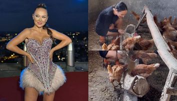 De la tocuri și rochii cu paiete direct la munca de jos. Cum s-a filmat Vlăduța Lupău pe o rețea de socializare