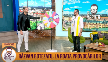 Răzvan Botezatul, la Roata Provocărilor. Ce vedetă din showbiz i se pare antipatică