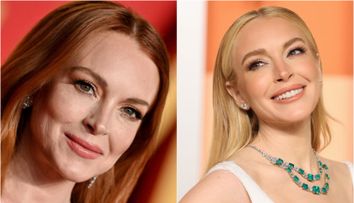 Într-un an pare că a întinerit 10. Cât de diferit arăta anul trecut Lindsay Lohan la aceeași petrecere de Oscar