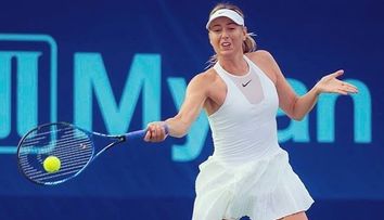 O imagine de miliarde! Cu ce barbat a aparut una dintre ce le mai frumoase jucatoare de tenis, Maria Sharapova