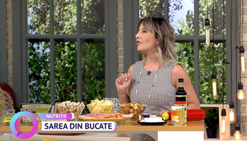 Sarea, o problemă pentru sănătate. Nutriționistul Simona Carniciu dezvăluie ce alimente au un conținut ridicat de sare