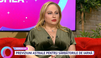 Cristina Demetrescu, horoscop de sărbători! 